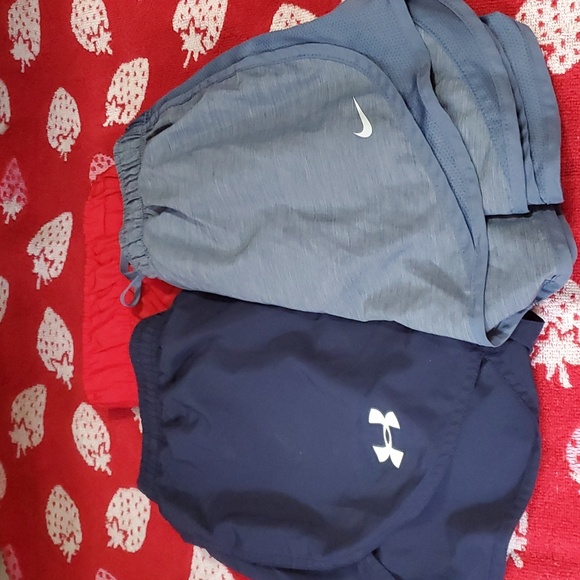 Nike,UnderArmour, Athletic Works Lot of Shorts - Picture 1 of 16